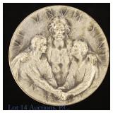 1975 Vatican Silv/Br. Jesus Christ Jubilee Medal
