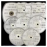 1998 - 2014 Chicago Taxicab Medallions Licenses, 9