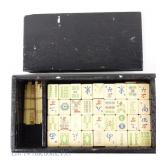 1920s Bone And Bamboo Mahjong Set