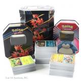 Pokemon TCG Opened Tins (5)