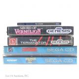 Sega Genesis, CD And Dreamcast Games CIB (2+2+1)