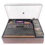 Atari 2600 Console, Cartridges, Manuals, Storage *