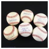 Mets & Yankees Signed Baseballs (6)