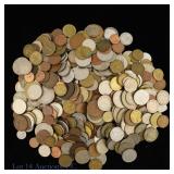 Various World Coins (4 lbs 8.5 Oz)