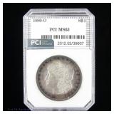 1880-O US Silver Morgan Dollar (PCI)