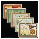T51 Murad Cigarette College Field Cards (5)