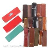 Pocket Slide Rules In Original Cases / Boxes (15)