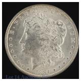 1884 (P) US 90%-Silver Morgan Dollar (BU)