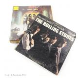 Vinyl Records, KISS, Stones, Beatles, Dead (10)