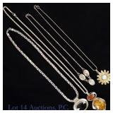 Sterling Silver Necklaces (4)