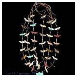 Native American Three Strand Fetish Necklace