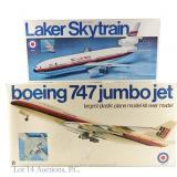 Entex Laker Skytrain & Boeing 747 Jumbo Jet