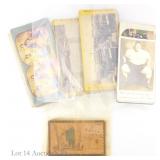 Stereoview Cards, Photography, Leather Postcards