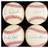 Negro League Signed Baseballs (4)