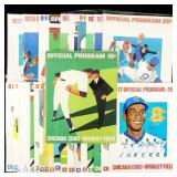 1960s & 1970s Chicago Cubs Scorecards (Some Sigs)