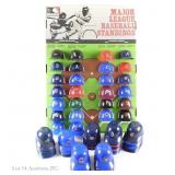 MLB Mini Helmet Store Display Dairy Queen - 1970s