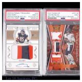 Justin Fields Cole Kmet Graded Relic Cards