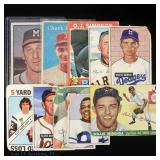 10 Vintage Baseball & Football Cards