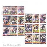 1990 Chicago Bears Signed Trading Cards (18)