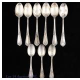800 Silver Mini Spoon Set