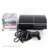 PlayStation 3 PS3 1st Gen 80GB Console & Games