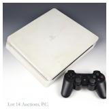 Glacier White PlayStation 4 PS4 Slim Console T+W*