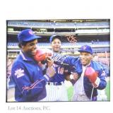 Tyson, Gooden and Strawberry Signed Photograph JSA