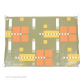 Frank Lloyd Wright Wall Hanging, 43' x 30'
