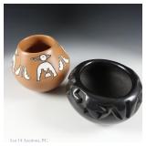 Pair of Small Pueblo Pots (Gutierrez, Martinez)