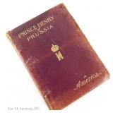 Rare Prince Henry of Prussia Book Purple Edition