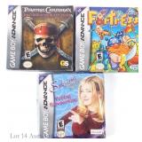 Factory Sealed Nintendo GBA Games (3)