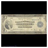 1918 US $1 Federal Reserve Bank Note (F-733)