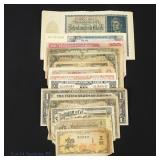 Various US & World Banknotes (15)