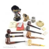 Tobacco Pipes, Lighters And Ashtrays
