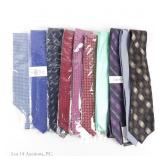 Unworn Neckties, C. Klein, Boss etc (*10)