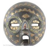 Ashanti Baluba Moon Mask (Ghana) W. Africa