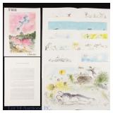 Marc Chagall 'Derriere le Miroir' Portfolio
