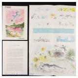 Marc Chagall 'Derriere le Miroir' Portfolio