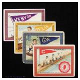 T51 Murad Cigarette College Rowing Cards (4)