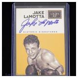 2014 Panini Golden Age Jake Lamotta Signed Card