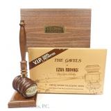 Ezra Brooks 101 Month Gavel Bourbon Decanter