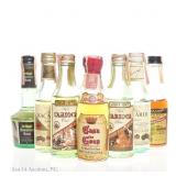 Various Vintage Rum Minis (7)