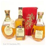 '60s O.F.C. (2), '87' Lord Calvert Canadian Whisky