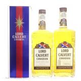 70s/80s Lord Calvert Canadian Whisky (1Qt + 1L)