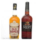 Old Hamer Bourbon & Canadian Mist Whisky