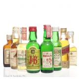Various Vintage Scotch Minis (7+1)