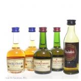 Courvoisier Cognac Minis (4+1)