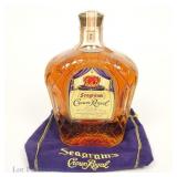 1958 Seagram's Crown Royal Canadian Whisky