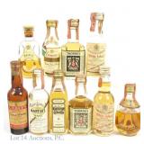 Scotch & Irish Whiskey Mini Bottles (9+1)