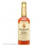 '82' Walker's DeLuxe Straight Bourbon Whiskey